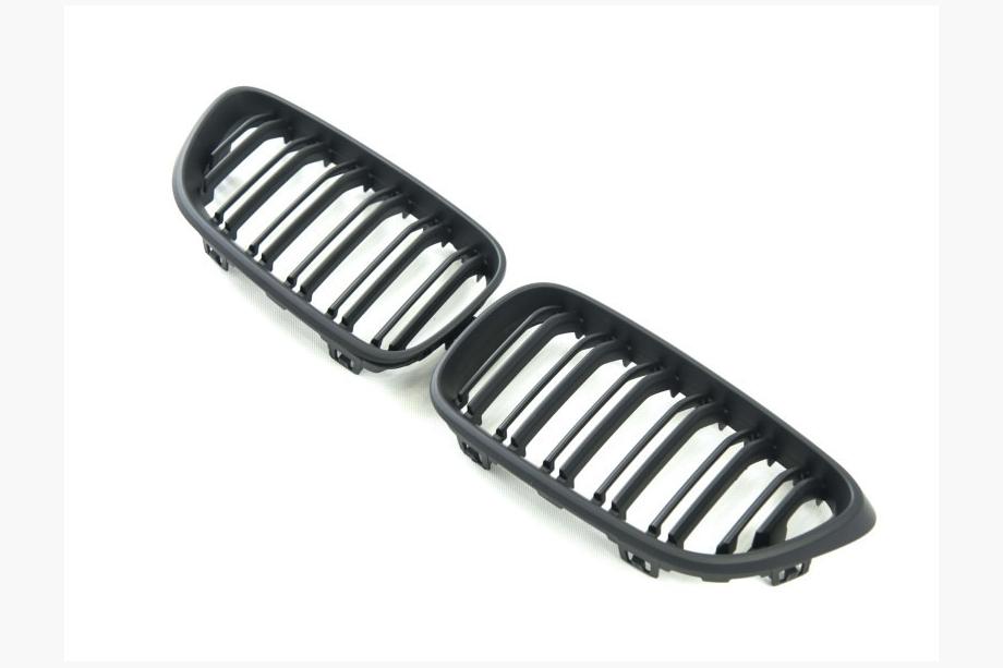 BMW 2 Series F22/F23 2014-2021 Calandre double M-Look (noir mat) Photo 3