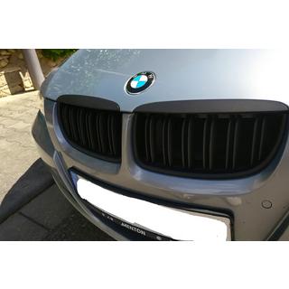 Calandre M-Look (pour E-90/91 2005-2008, Noir Mat) BMW 3 Series E90/E91 2005-2011 photo 1