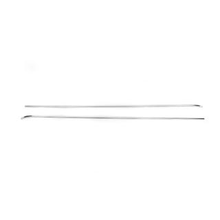 Moulure pour rail de porte coulissante (inox) photo 3
