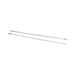 Moulure pour rail de porte coulissante (inox) photo 2
