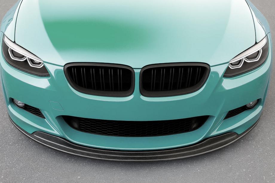 BMW 3 Series E92/E93 2006–2013 Grilles de calandre M-Look (pour 2005-2009, Noir Mat) Image