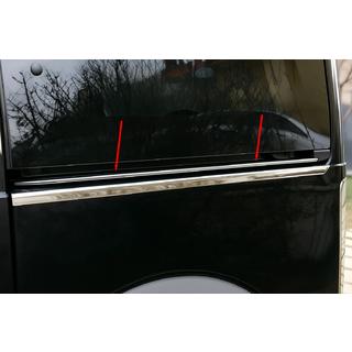 Moulure pour rail de porte coulissante (2 pcs, inox) photo 1