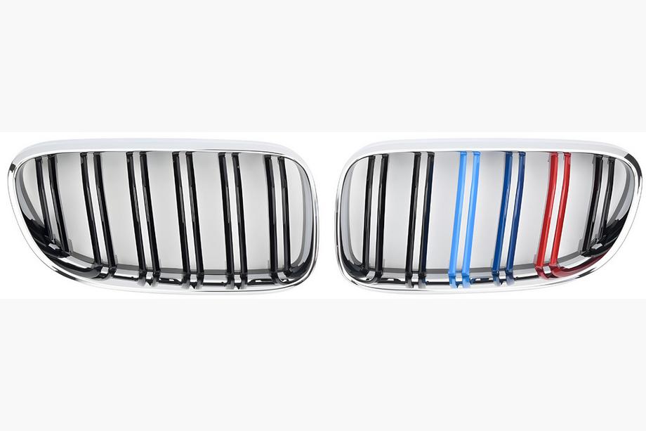 BMW 3 Series E92/E93 2006–2013 Grilles de calandre M-Look (pour 2010-2013, M-Color avec contour chromé) Photo 2
