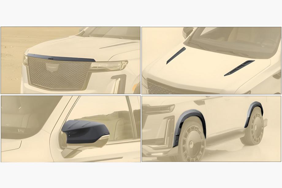 Cadillac Escalade 2020- Kit carrosserie MNR Carbon Photo 7