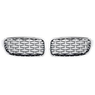 Calandre Double Nieren Diamond Silver (Contour Chrome) photo 2
