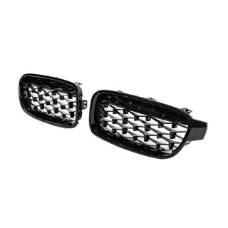 Calandre Double Nieren Diamond Black photo 4