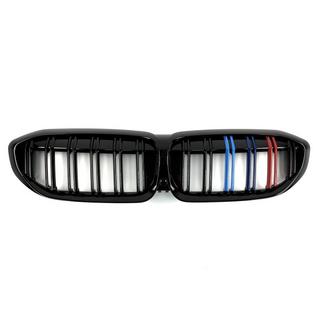 Grilles de calandre M-Look V2 (2018-2022, M-Color avec contour noir) BMW 3 Series G20/G21 2018- photo 2