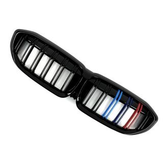 Grilles de calandre M-Look V2 (2018-2022, M-Color avec contour noir) BMW 3 Series G20/G21 2018- photo 3