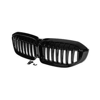 Calandre Double Haricot 1 Bar (2018-2022, Noir Brillant) BMW 3 Series G20/G21 2018- photo 3
