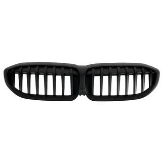 Calandre Double Haricot 1 Barre (2018-2022, Noir Mat) BMW 3 Series G20/G21 2018- photo 2