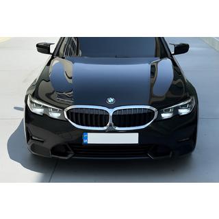 Calandre Double 1 Barre (2018-2022, Noir Brillant avec Encadrement Chrome) BMW 3 Series G20/G21 2018- photo 1