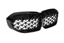BMW 3 Series G20/G21 2018- Calandres Double Haricot Diamond Black (2018-2022, contour noir) photo 9