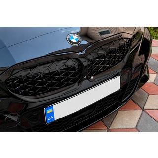 Calandres Double Haricot Diamond Black (2018-2022, contour noir) BMW 3 Series G20/G21 2018- photo 1