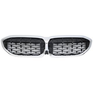 Calandres Double Haricot Diamond Black (2018-2022, Encadrement Chrome) BMW 3 Series G20/G21 2018- photo 2