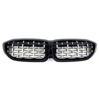 Calandres Double Haricot Diamond Silver (2018-2022, contour noir) BMW 3 Series G20/G21 2018- photo 2
