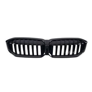 Calandre Double Haricot 1 Bar (2022+, Noir Brillant) BMW 3 Series G20/G21 2018- photo 2