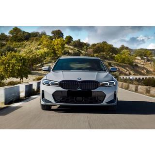 Calandre Double Haricot 1 Bar (2022+, Noir Brillant) BMW 3 Series G20/G21 2018- photo 1