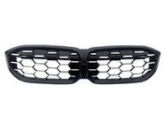 BMW 3 Series G20/G21 2018- Calandres Double Haricot Diamond Silver (2022+, contour noir) photo 2