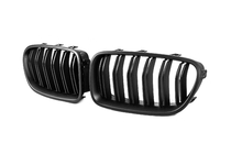 BMW 5 Series F10/F11 2010–2016 Calandre double M-Look (noir mat) photo 3