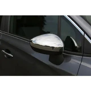 Coques de Rétroviseurs (2 pcs, Inox)