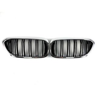 Calandre M-Look (2017-2020, Noir Brillant avec Encadrement Chrome) BMW Série 5 G30/G31 2017–2023 photo 2