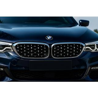 Prises d'air Diamond Silver V1 (2017-2020, encadrement chromé) BMW Série 5 G30/G31 2017–2023 photo 1