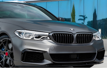 BMW Série 5 G30/G31 2017–2023 Calandre Double 1 Barre (2017-2020, Noir Mat) photo 1