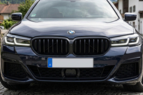 BMW Série 5 G30/G31 2017–2023 Calandre Double Haricot 1 Bar (2021+, Noir Mat) photo 1