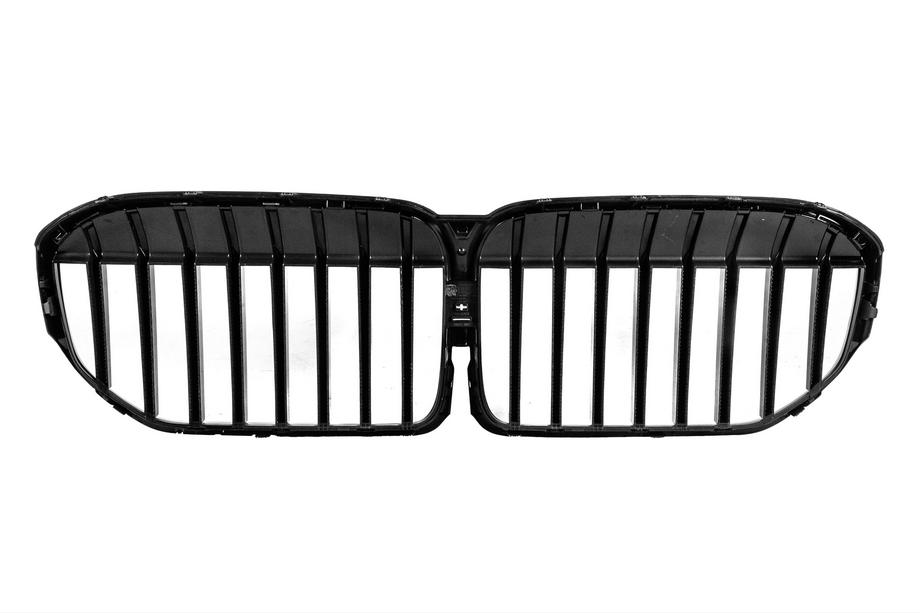 BMW 7 Series G11/G12 2015-2022 Calandre Double Haricot 1 Barre (2019-2022, Noir Brillant) Photo 6
