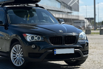 BMW X1 E84 2009-2015 Calandre double M-Look (noir mat) photo 1