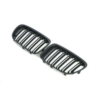 Calandre double M-Look (noir mat) photo 3
