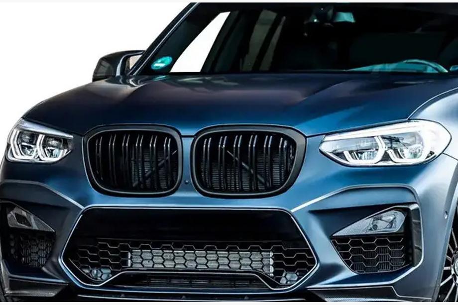BMW X4 G02 2018- Calandre M-Look (2018-2021, Noir Mat) Image