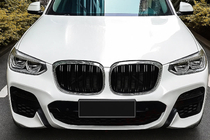 BMW X4 G02 2018- Calandre M-Look (2018-2021, Noir Brillant avec Encadrement Chrome) photo 1