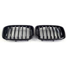 BMW X3 G01 2018- Calandre Double Haricot 1 Bar (2018-2021, Noir Brillant) photo 6