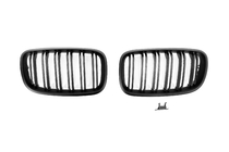 BMW X5 E70 2007-2013 Calandre double M-Look (noir mat) photo 3