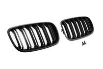 BMW X5 E70 2007-2013 Calandre double M-Look (noir mat) photo 5