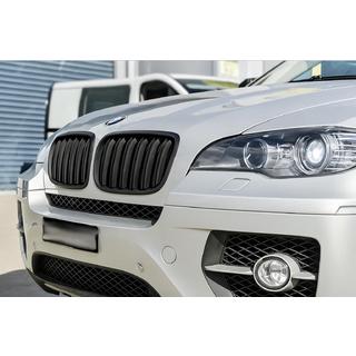 Calandre double M-Look (noir mat) BMW X5 E70 2007-2013 photo 1