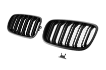 BMW X6 E71 2008–2014 Calandre double M-Look (noir mat) photo 4