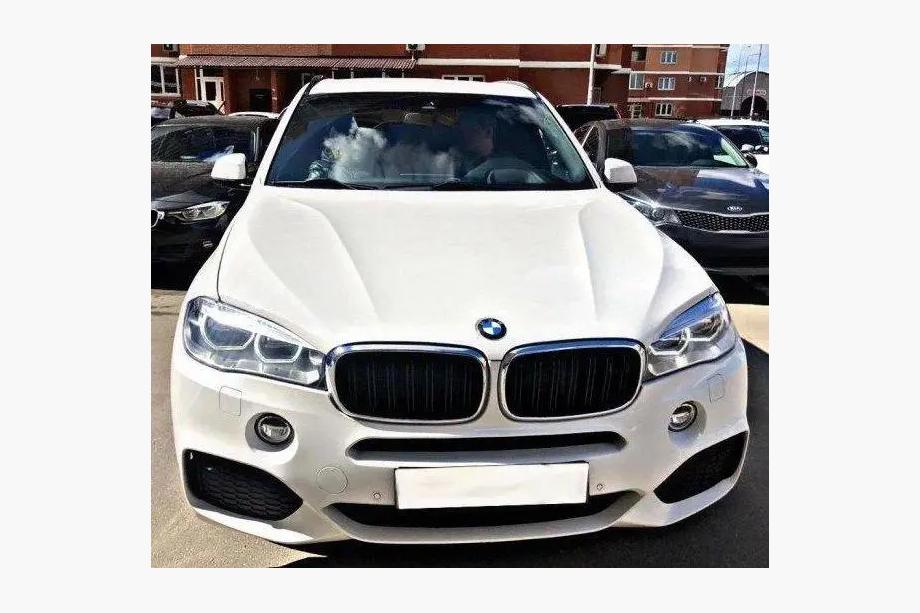 BMW X6 F16 2014-2019 Calandre M-Look (Noir Brillant avec Encadrement Chrome) Photo 1