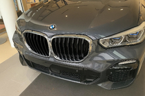 BMW X5 G05 2019–2026 Calandre Double Haricot 1 Barre (2019-2022, Noir Brillant avec Encadrement Chrome) photo 1