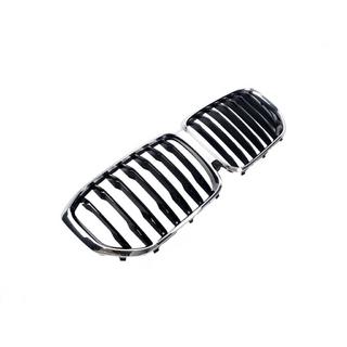 Calandre Double Haricot 1 Barre (2019-2022, Noir Brillant avec Encadrement Chrome) BMW X5 G05 2019–2026 photo 3