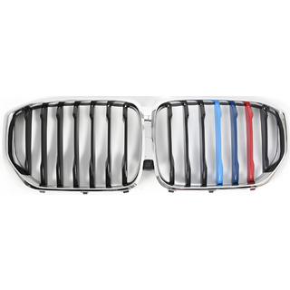 Calandre Double Haricot 1 Barre (2019-2022, M-Color avec Encadrement Chrome) BMW X5 G05 2019–2026 photo 2