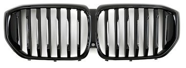 BMW X5 G05 2019–2026 Calandre 1 Bar (2023+, Noir Brillant) photo 2