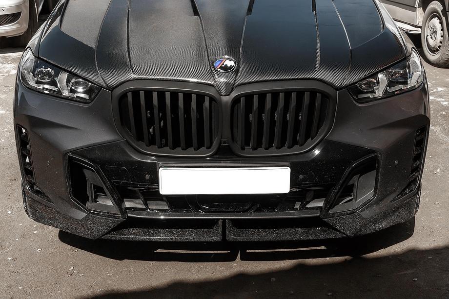 BMW X5 G05 2019–2026 Calandre Double 1 Barre (2023+, Noir Mat) Image