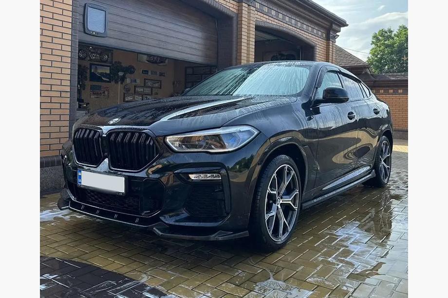BMW X6 G06 2019–2027 Calandre M-Look (2019-2022, Noir Brillant) Image