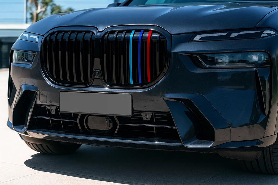 BMW X7 G07 2019- Calandre Double Haricot 1 Bar (2023+, Noir Mat) Image