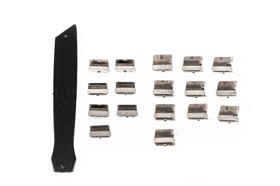 Kit de fixation pour déflecteurs de vent à insérer Photo 4
