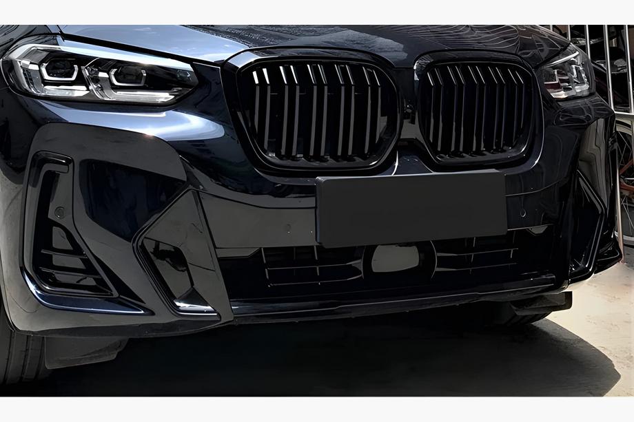 BMW X3 G01 2018- Calandre M-Look (pour G08i, noir brillant) Photo 4
