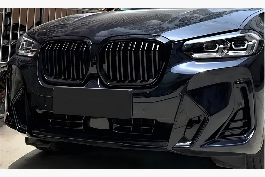 BMW X3 G01 2018- Calandre M-Look (pour G08i, noir brillant) Photo 3