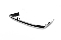 Toyota Land Cruiser 200 2007-2021 Diffuseur arrière sans chrome 2016↗ (Executive 2019/2021, pour attelage) Noir photo 9